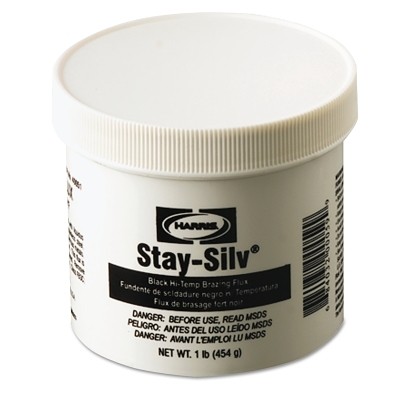 Stay-Silv Brazing Flux, 1 lb Jar, Black Product Group SSBF1 684032000599 Black