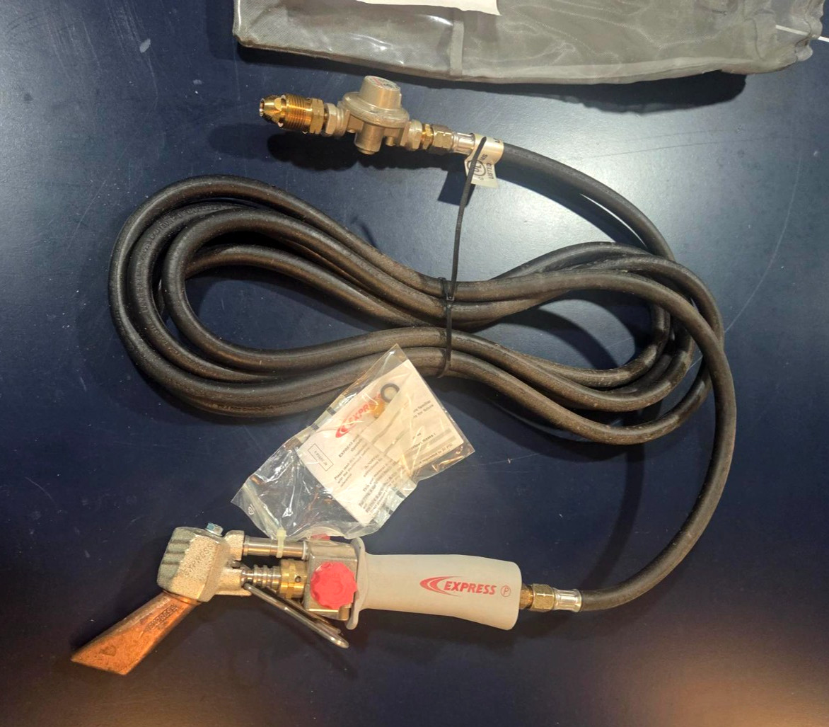 Express Self-Igniting Propane Soldering Iron for Roofing & Sheet Metal