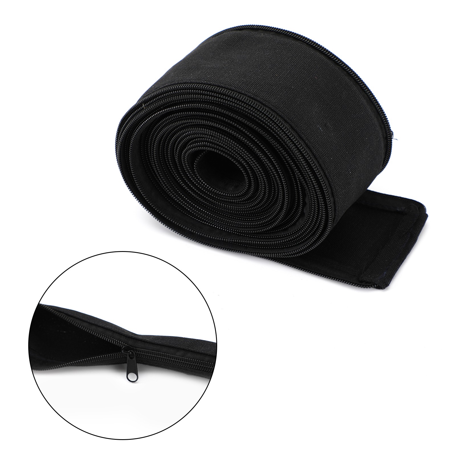Cable Cover Nylon 23′ (L) 3″ (W) w/ Zipper Tig Welding Torch 9/17,