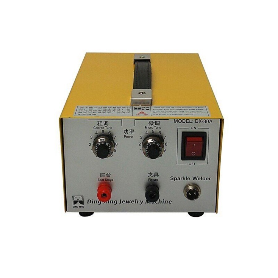 NEW Handheld Spot Welder Jewelry Gold Silver Collision Welding Machine DX-30A