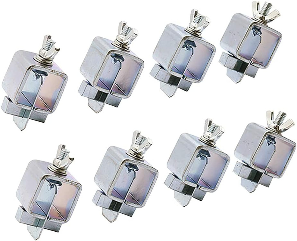 Butt Welding Clamps, 8Pcs Multifunctional Small Butter-Fly Shaped Auto Body Pane