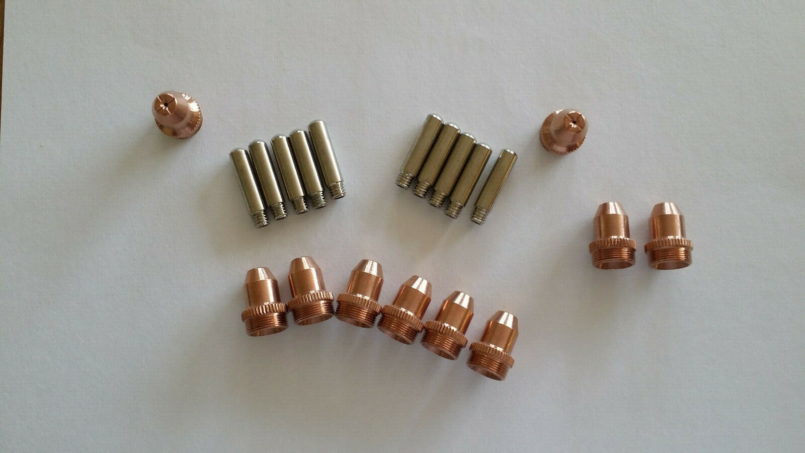 Lotos Plasma Cutter Consumables 20pcs LTP5000D LT5000D, CT520D Brown Color USA