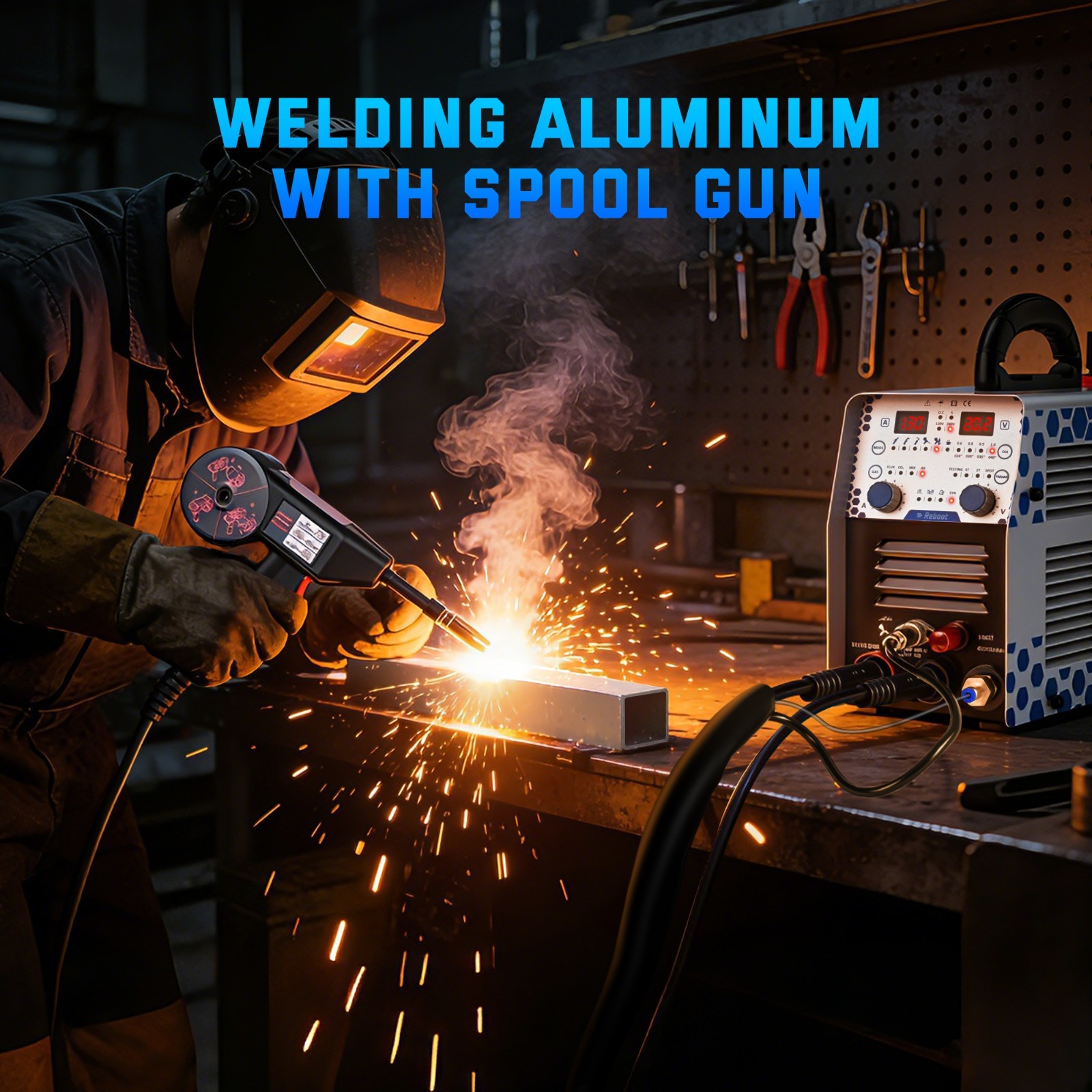 250A 8-in-1 MIG/TIG 120/240V RBM2500 PRO+300A Holder,Dual-Alu Kit .