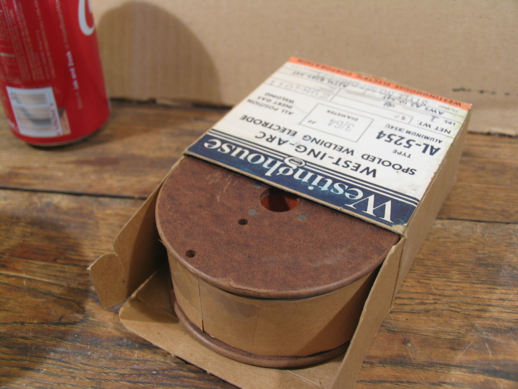 Twelve 1lb 5254 Aluminum ( 3/64″ MIG Welding Wire)-on a 4″ Spools (WESTINGHOUSE)
