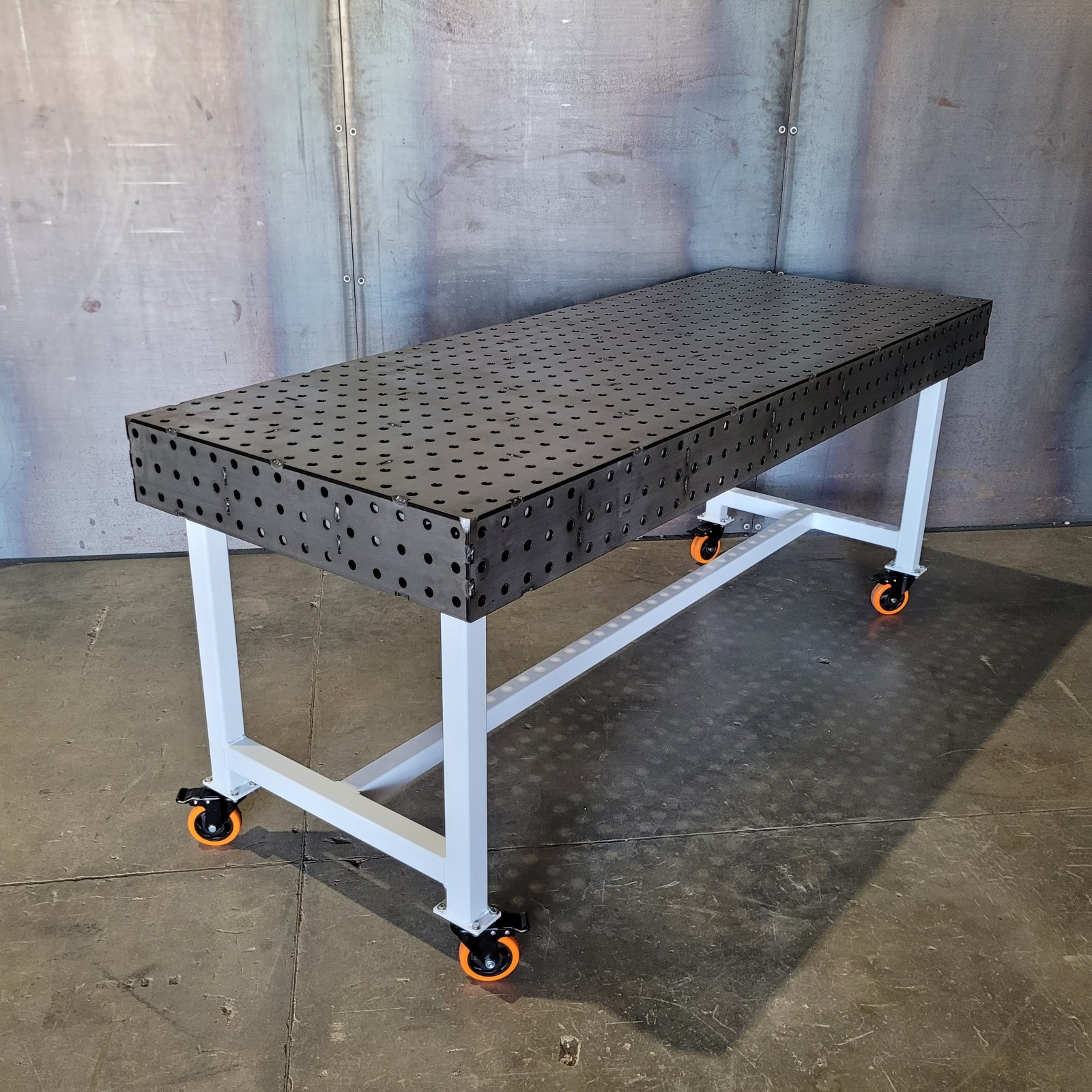 30×80″ Welding Fabrication Table 2.5×6.6ft DIY Flat Kit Fixture Laser Cut in USA