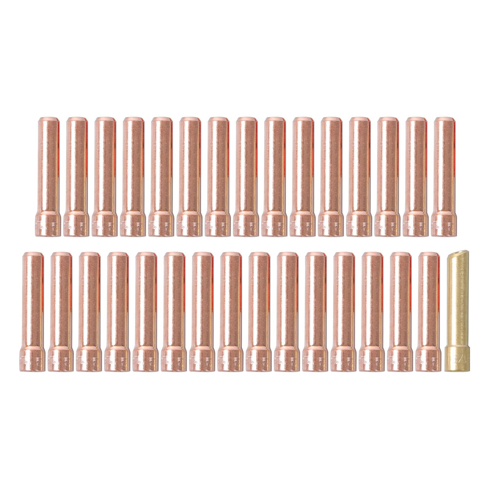 TIG Welding Torch Kit – Alumina Nozzle, Collets, Stubby Gas Lens 123 Pcs