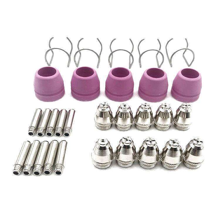Plasma Nozzles Electrodes Cup Consumables Kits–fit BESTARC BTC500DP BTC650DP