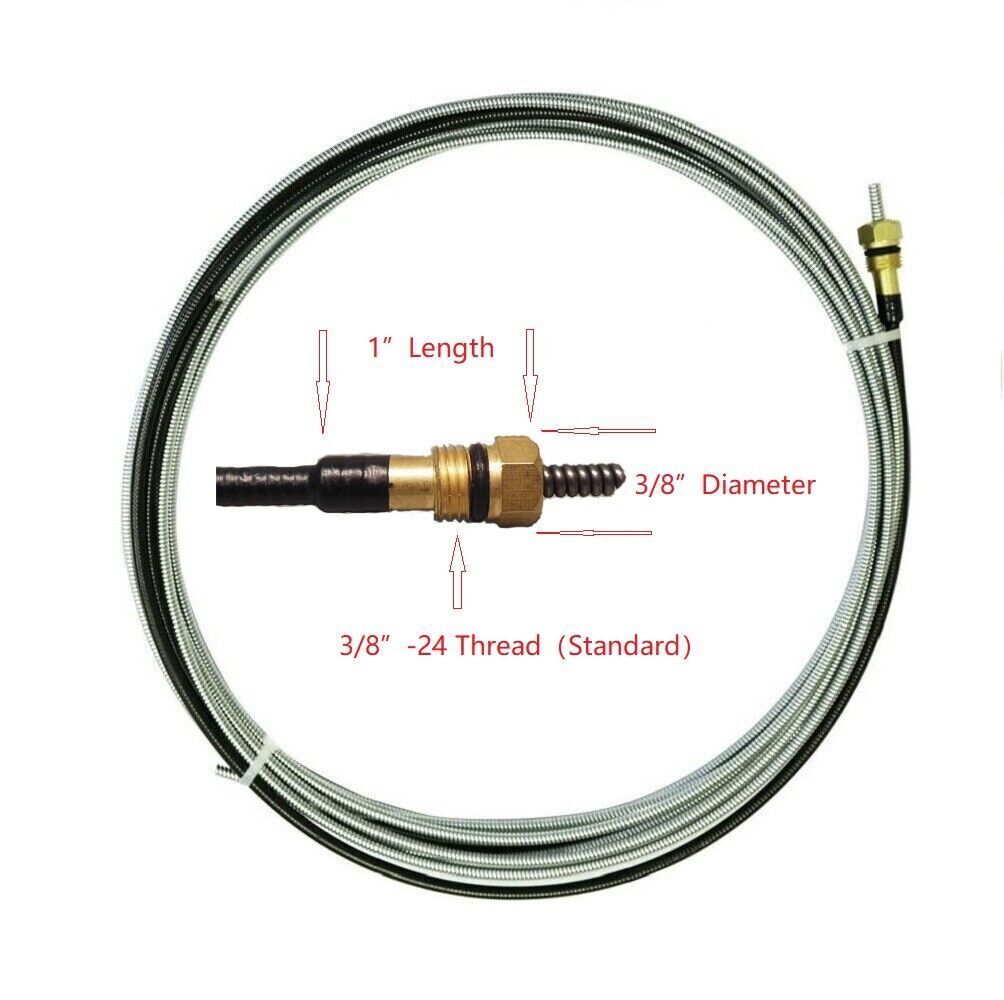 YOUCU For Miller Hobart 190 012 MIG Welding Gun Liner 194-012 .035″-.040″ 15ft