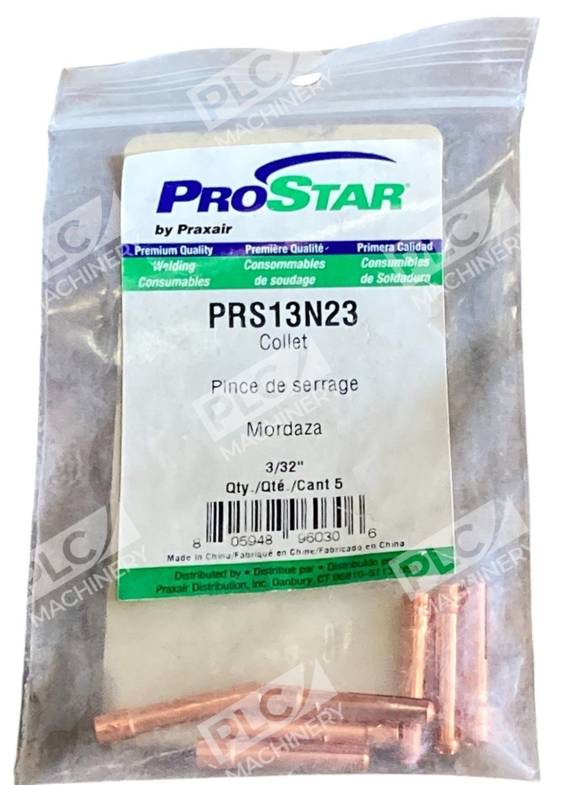 Praxair ProStar 13N23 3/32″ Collet PRS13N23 (Bag of 7)