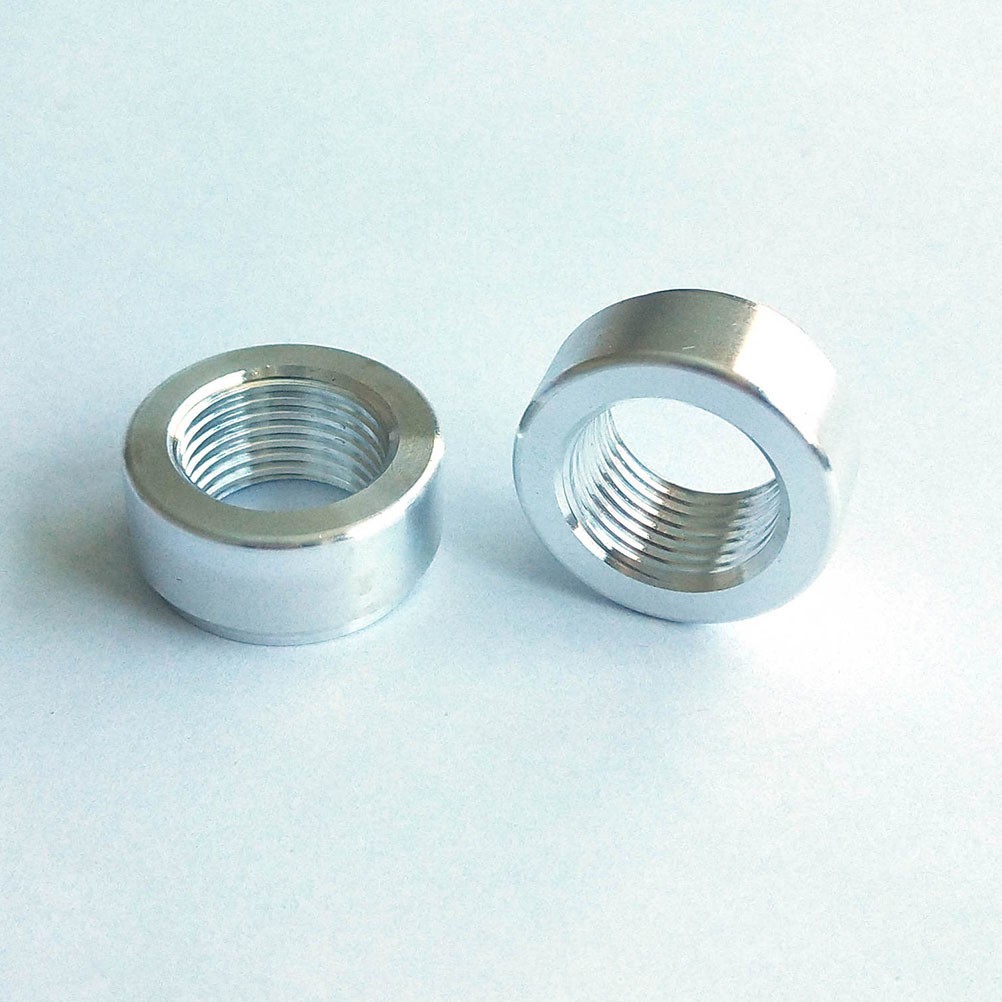 2Pcs Silver Alloy Welding Joint Connector Durable for Repair Easy Installation