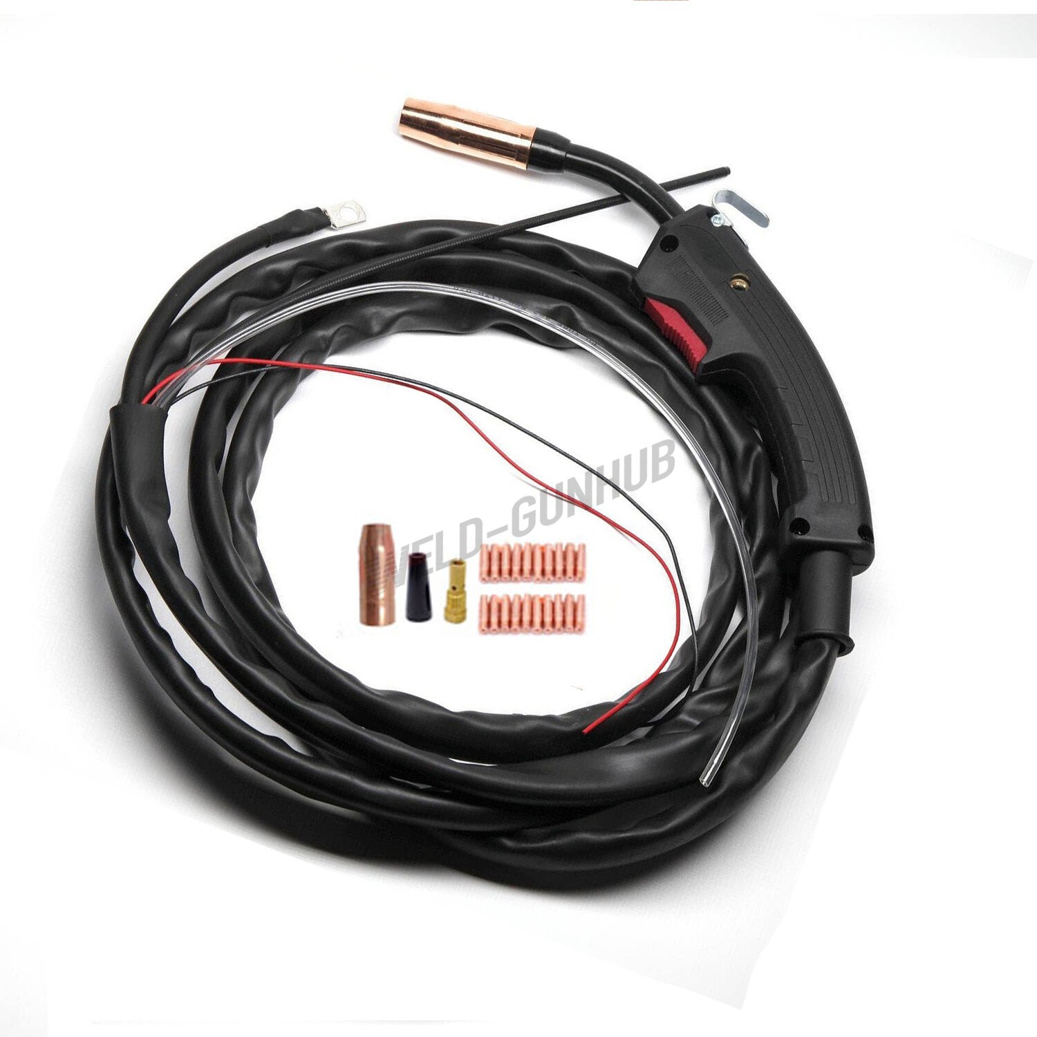 130FI 180FI Mig Gun and Parts Kit For Forney Mig Welder Nozzle Tip Gas Diffuser