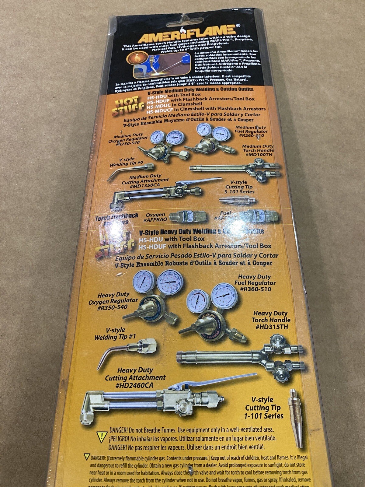 AMERIFLAME ~ HD315TH ~ Heavy Duty Torch Handle ~ Uniweld Product
