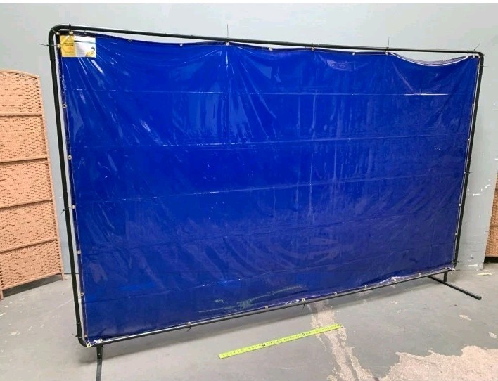 John Tillman 604R ArcShield Transparent Vinyl Welding Curtain 6ft x 10ft /…