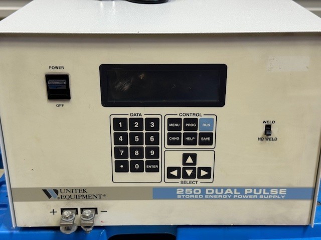 Unitek Miyachi 250DP/230 1-250-03-02 250 Dual Pulse Stored Energy Power Supply