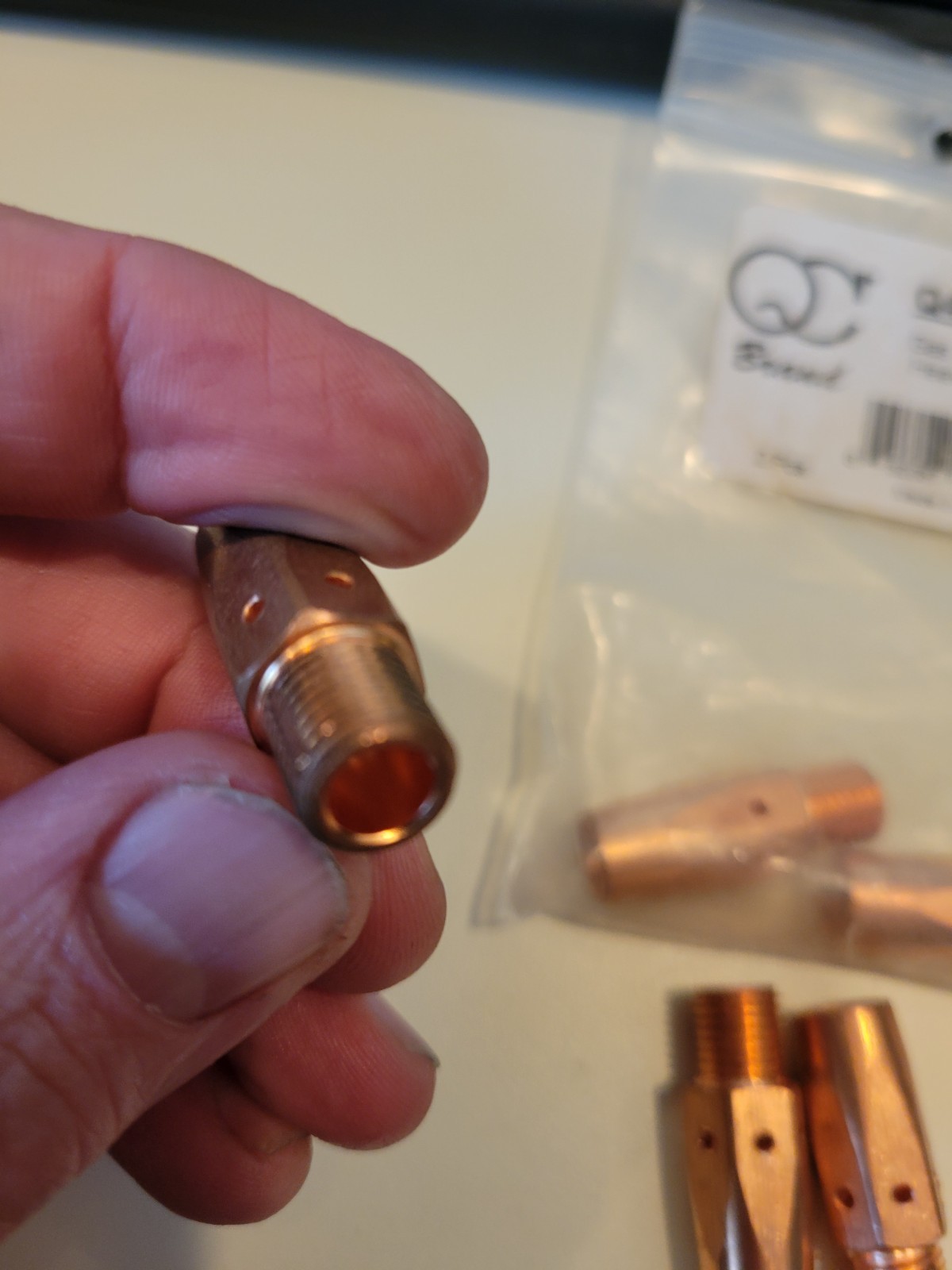 5EA OF 404-1 MIG GAS DIFFUSER QC BRAND, TREGASKISS-STYLE