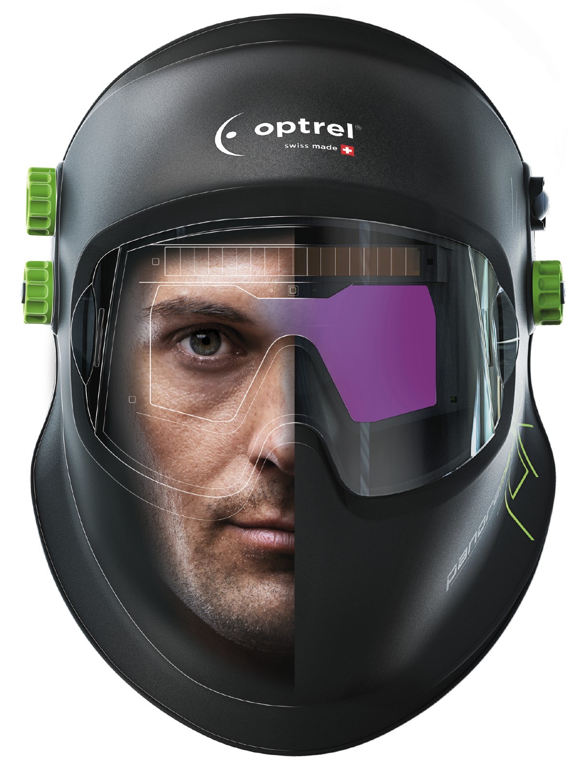 OPTREL PANORAMAXX Expert Series Welding Helmet 1010.000 SWISS MADE