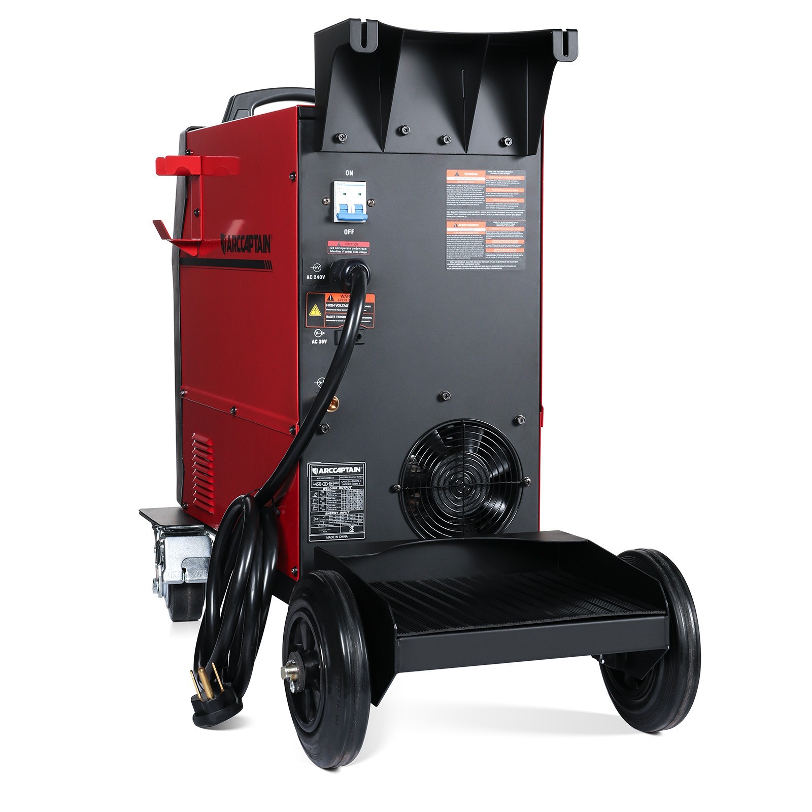 ArcCaptain MIG300 5-in-1 Industrial Welder, 240V, 50Hz/60Hz