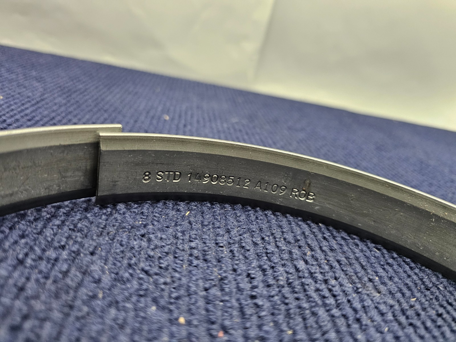 (QTY 6) STD Welding Backing Ring 8″ Diameter A109 14908512 Heavy Duty