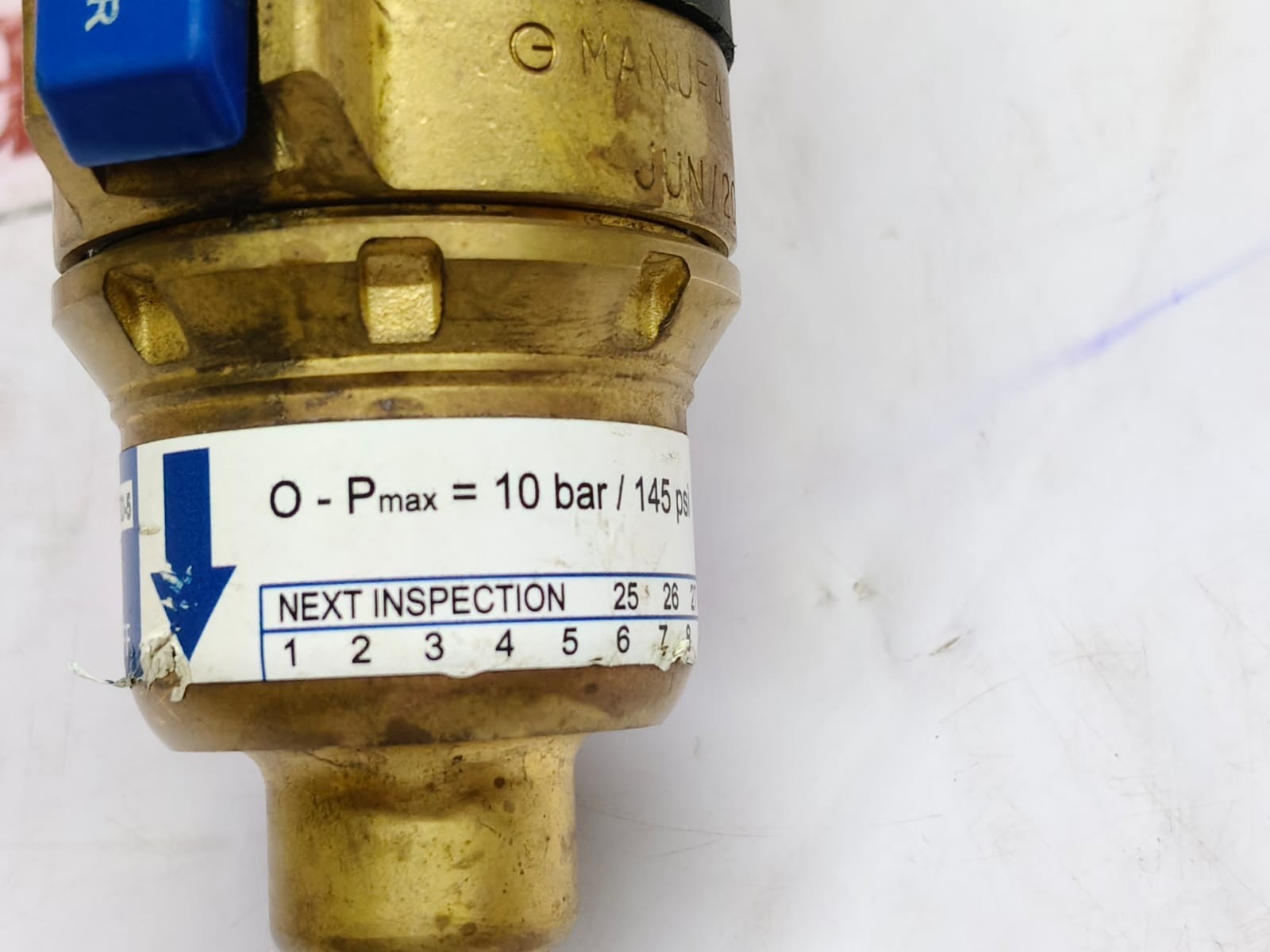 Unitor Survitec 530 OX 10 BAR Oxygen Regulator GCE EN ISO 2503 Class 3 200 Bar –