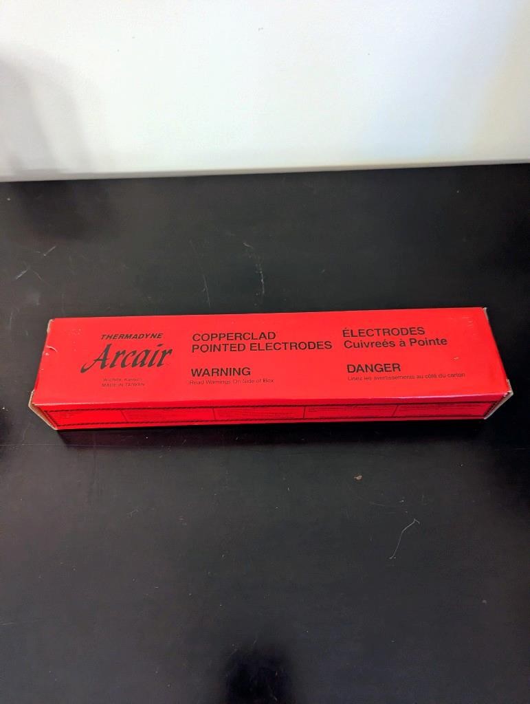 Arcair 22-043-003 50 pack DC copperclad pointed gouging electrodes 1/4″ x 12″
