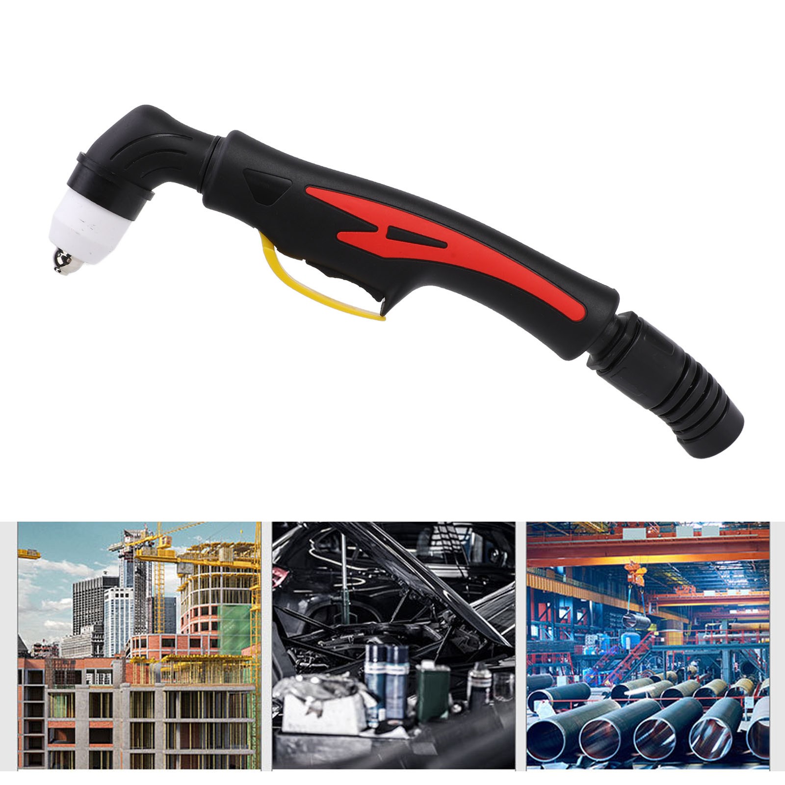 Reddish Black Cutter Torch Head CNC Plasma Cutting Body 10A‑80A P80 Welding