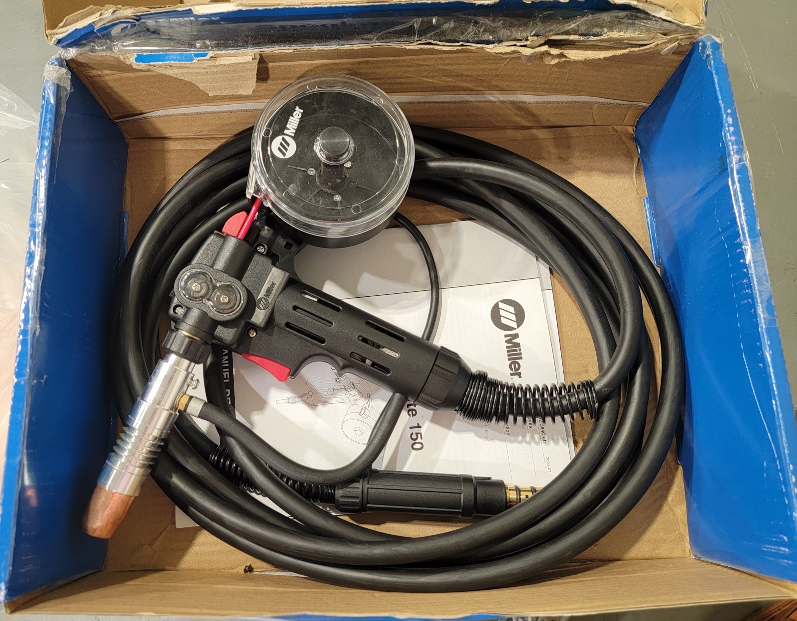 Open Box Miller Spoolmate 150 Spoolgun (150A) 20ft (301272)