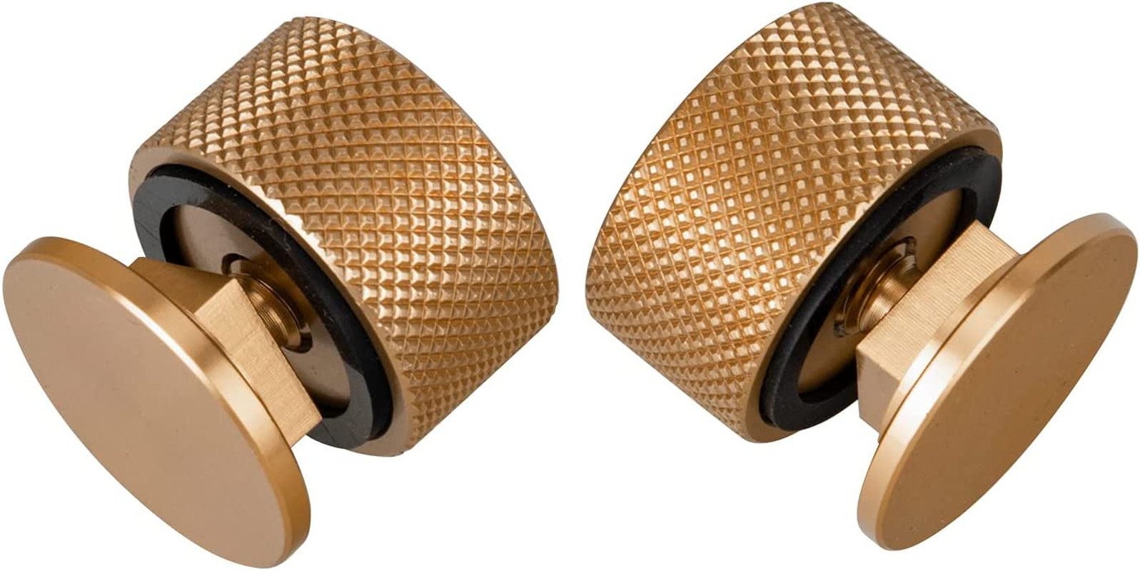 3mirrors Welding Hood Helmet Fasteners Gold Headgear Replacement Parts – 1 Pair