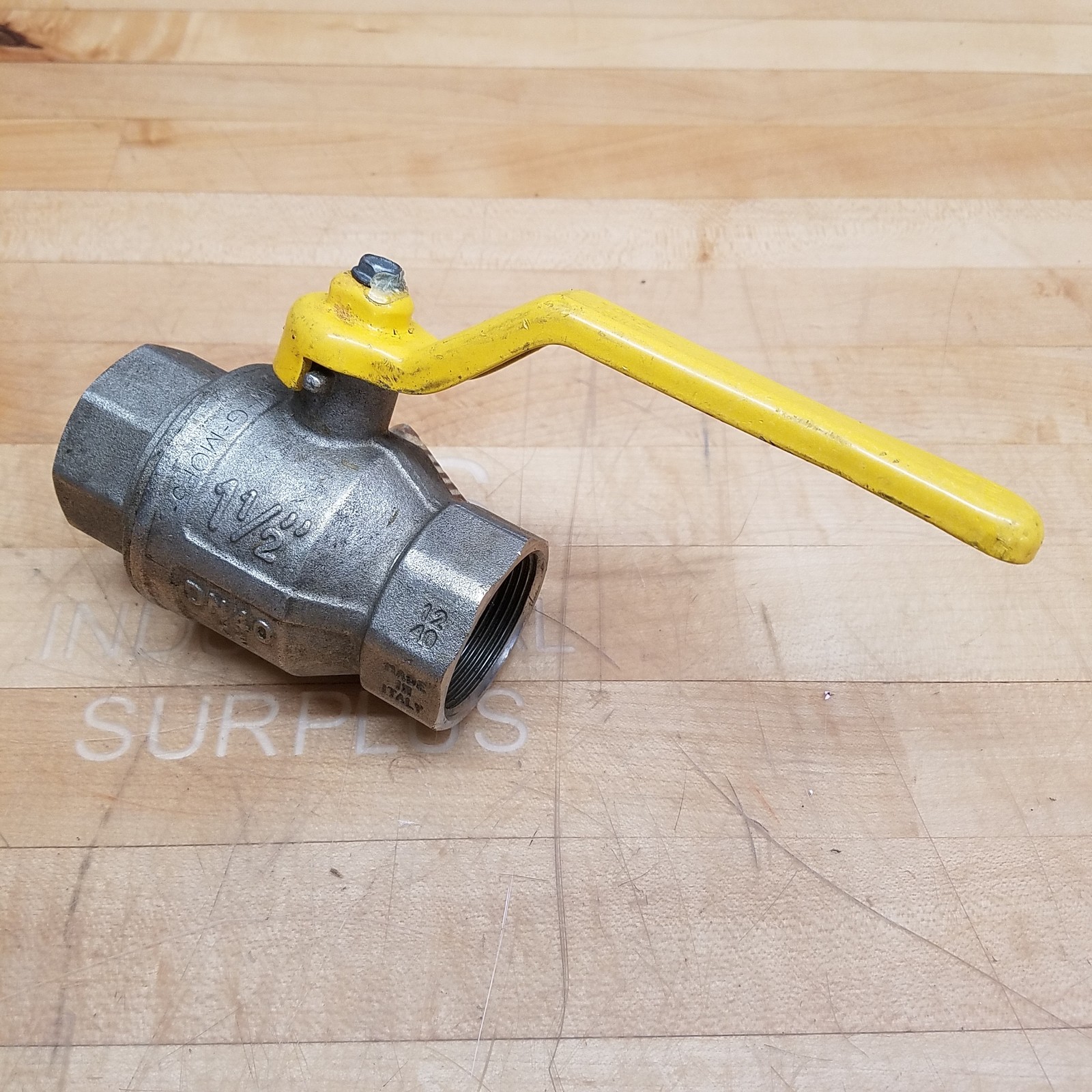 Ball Valve CW617N, 1-1/2″ NPT, DN40, PN30 – NEW