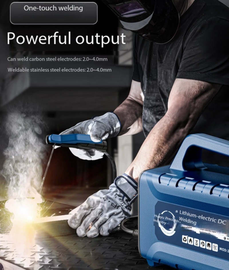 ZW-160A DC Welding Machine with Integrated Charging and Extended Run Time