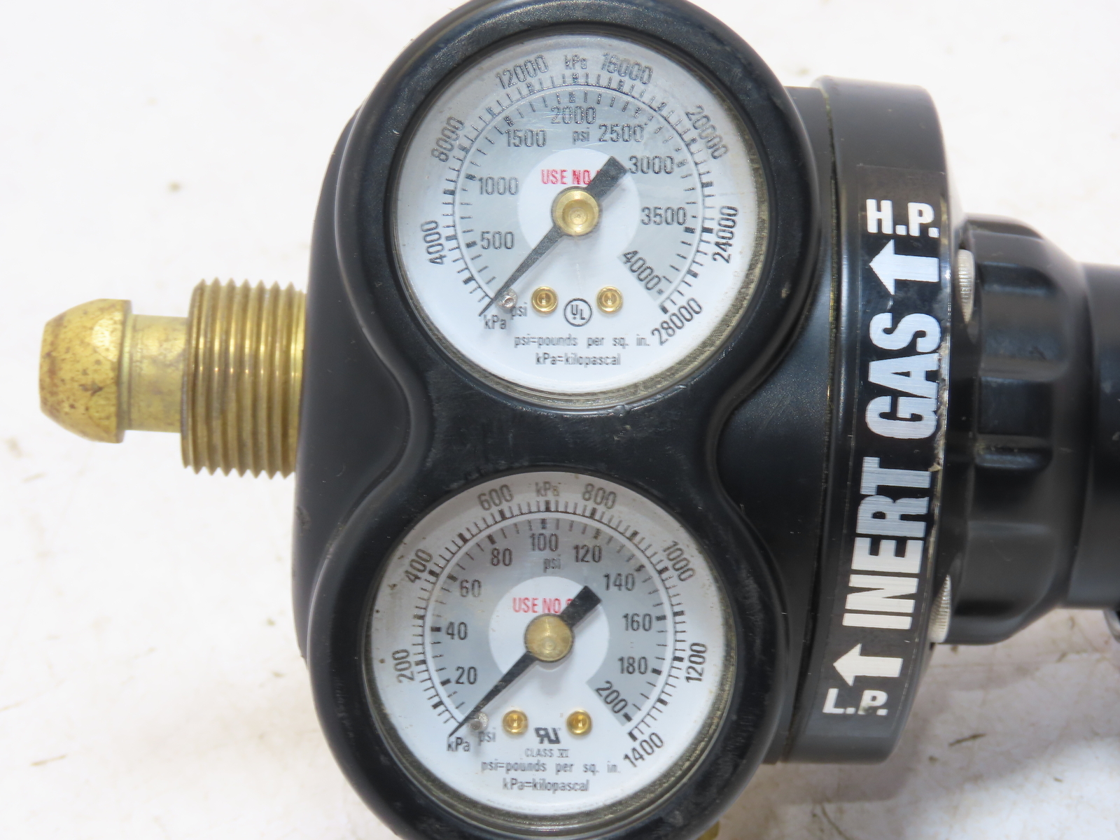 Victor ESS3-125-GGA 580 Edge Gas Regulator for Nitrogen Argon Helium Inert Gas