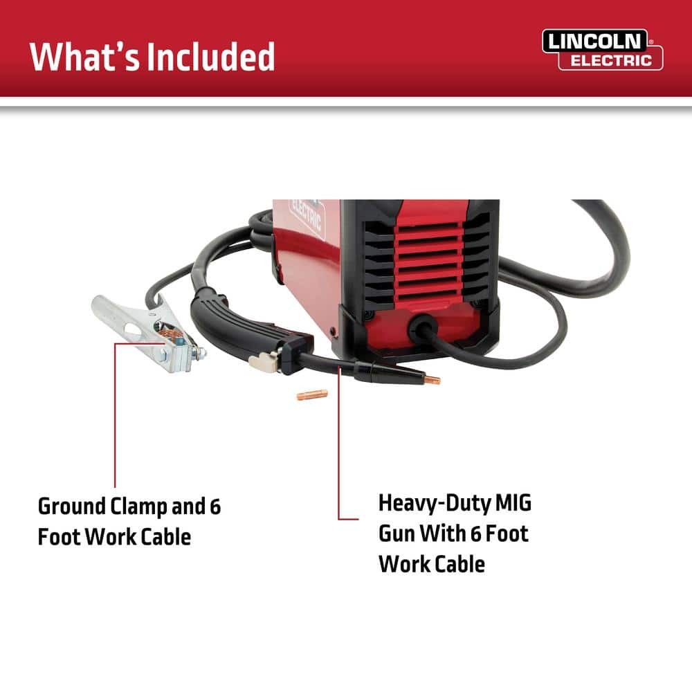 Lincoln Electric WELD-PAK 90i FC Flux-Cored Wire Feeder Welder (No Gas)
