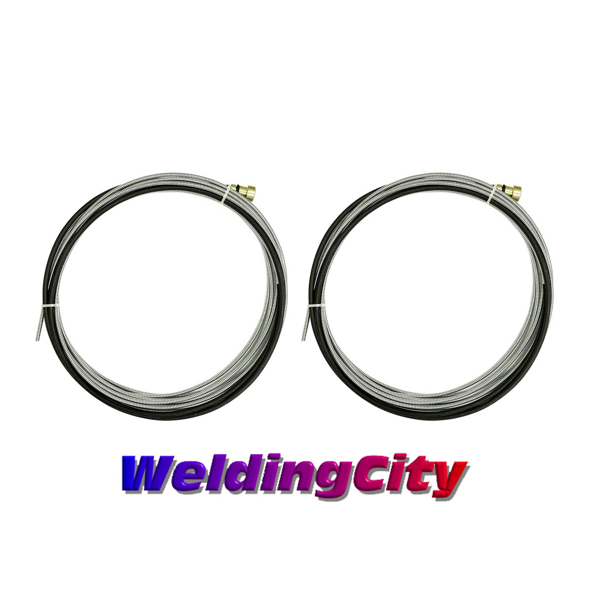 WeldingCity® 2-pk Liner 43115 (030″-045″) 15-ft Bernard 200/300A MIG Welding Gun