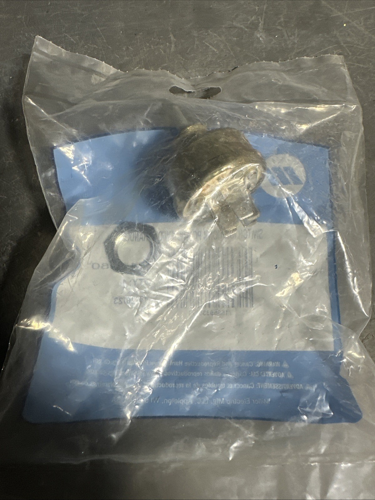 NOS Genuine Miller Electric 217680 Switch, Ignition 4 Position With Out Handle