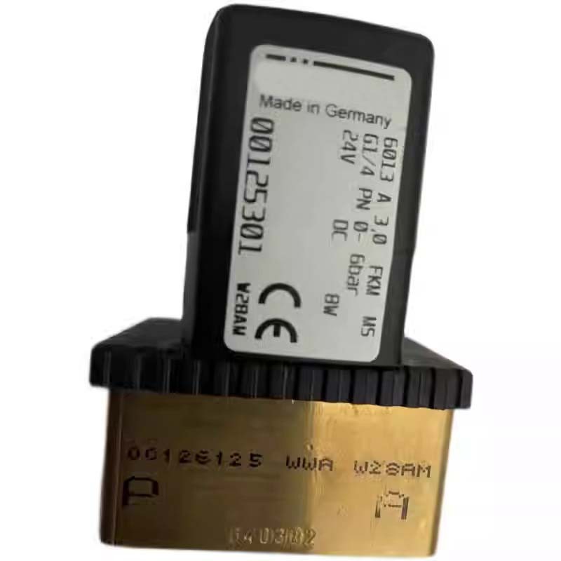 1Pc New For Burkert 24VDC G1/4 Solenoid Valve Replacement 00125301 6013