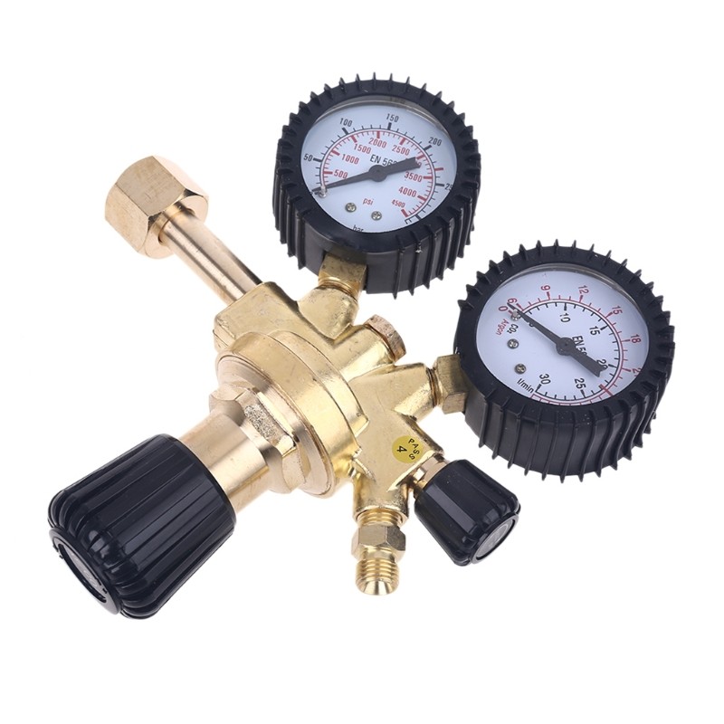 Argon CO2 Regulators Gauges Gas Welding Regulator Easy Installation for Argon