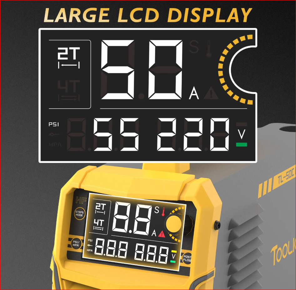 TOOLIOM TL-50C Non High Frequency Plasma Cutter Non-Touch Pilot ARC 110/220V Dua