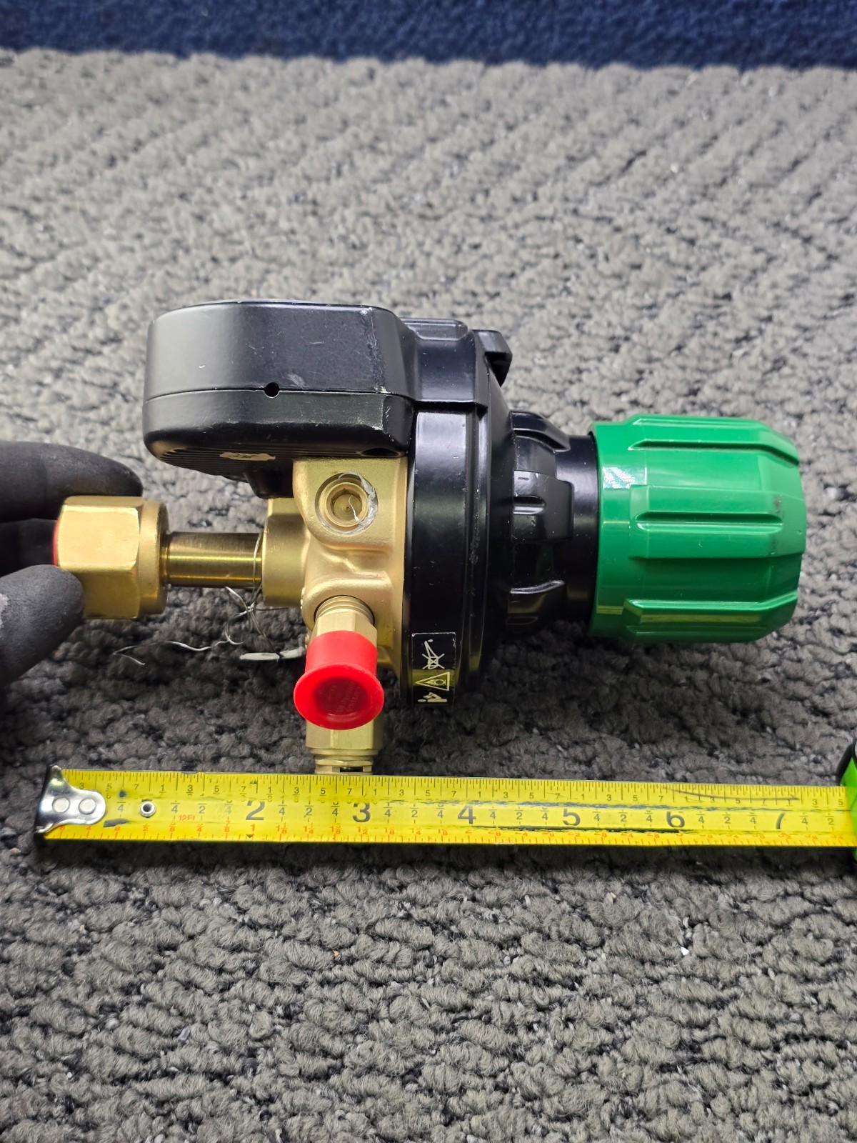 VICTOR Edge Series 2.0 Oxygen Regulator 150 Psig 10 Bar O2 Oxygen Single Stage