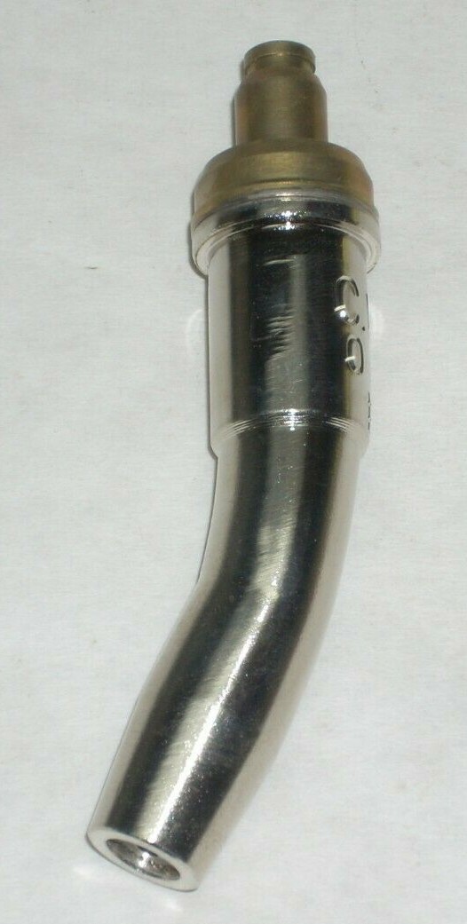 OGF-4 Gouging Cutting Torch Tip for Propylene Gas Fits Oxweld Size 4 Curved