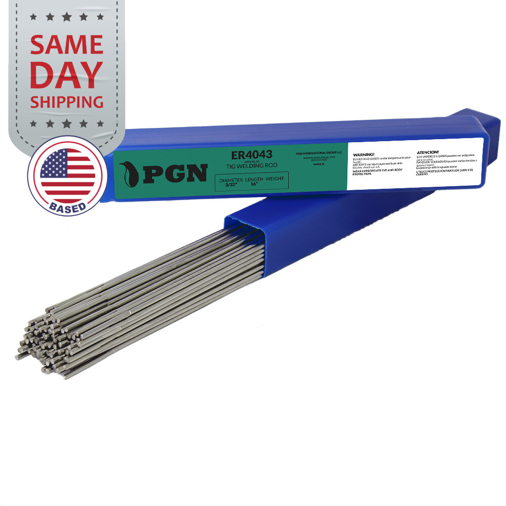ER4043 1-lb 3/32″ x 16″ Aluminum Welding Rod – TIG Filler Rod, TIG Rod