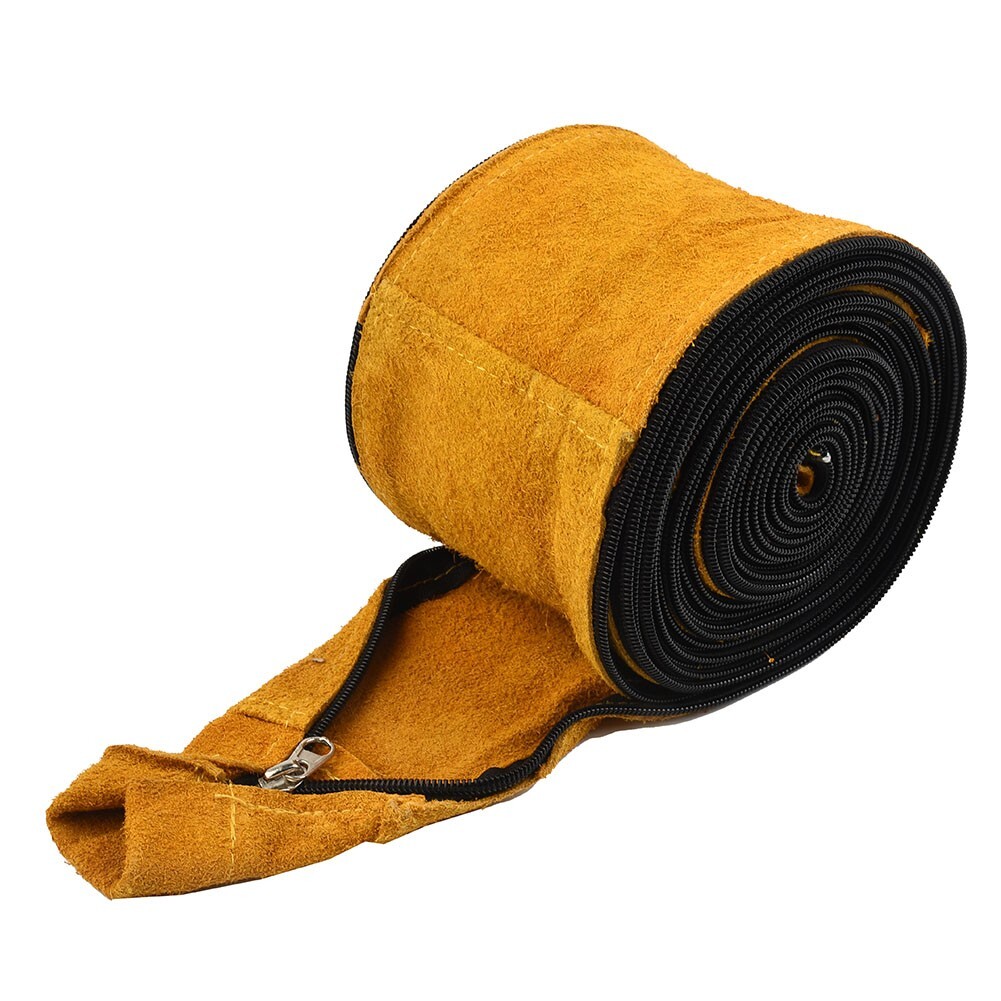 1 ?? for tig for mig Cowhide Leather Welding Torch Cable Hose Cover ?23ft L 4in