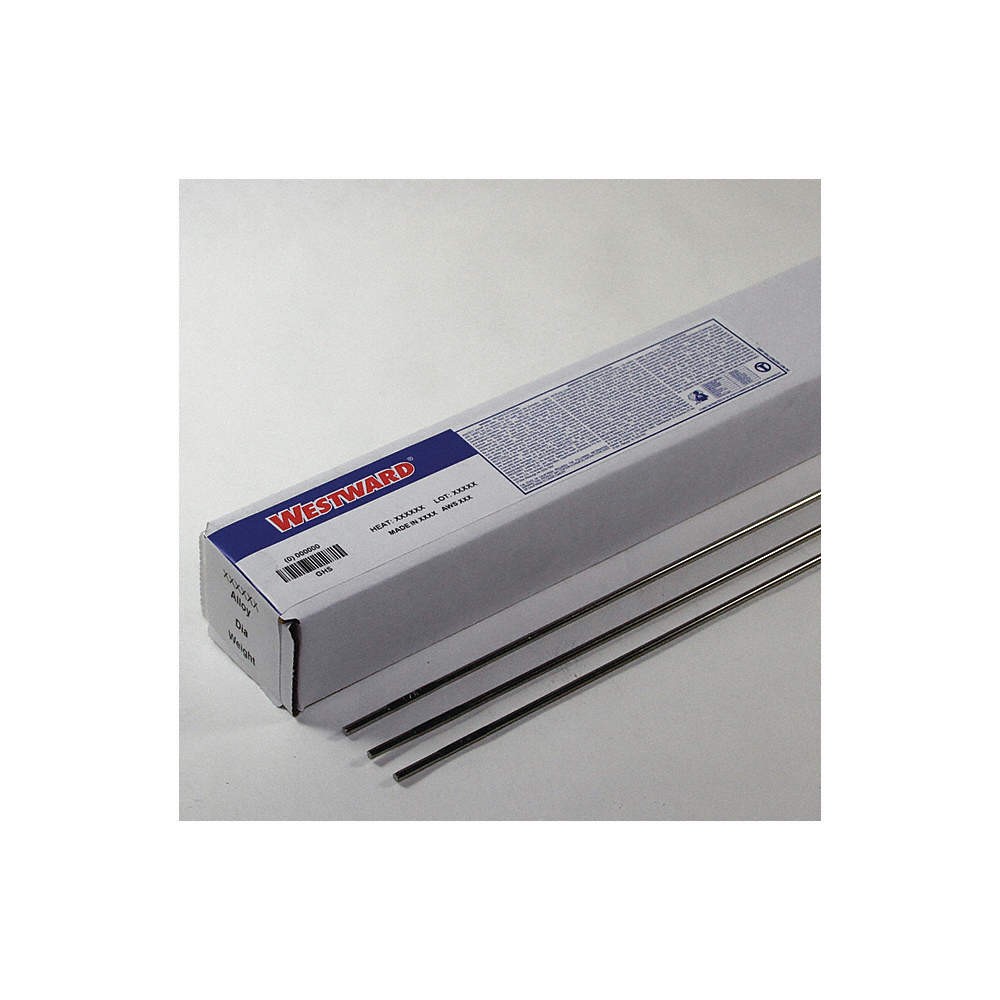 WESTWARD 41R350 Welding Rod,ER312,3/32 In Dia.,10 lb. PK 3