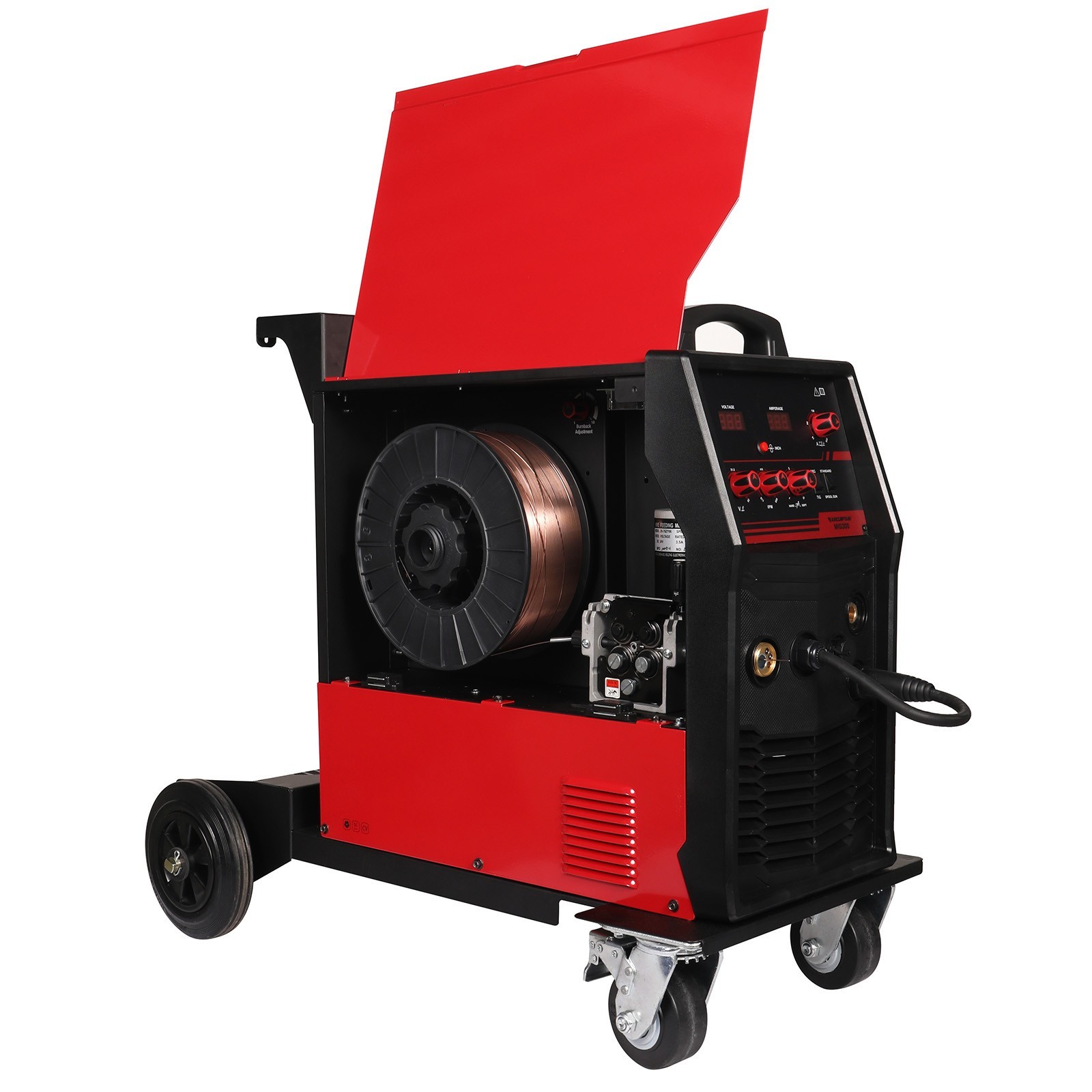 ArcCaptain MIG300 5-in-1 Industrial Welder, 240V, 50Hz/60Hz