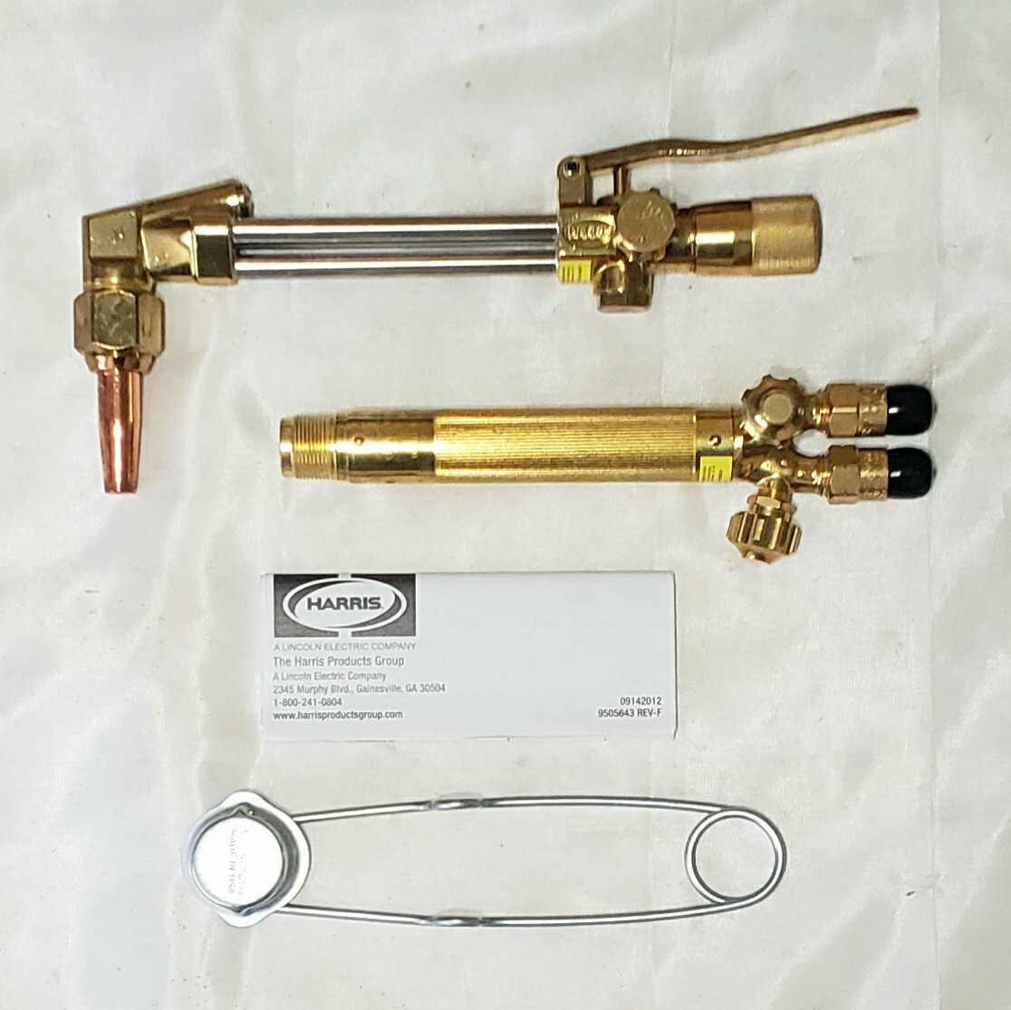Harris Cutting Welding Torch Set 72-3 Cutting Attachment Head 85 Handle Tip New