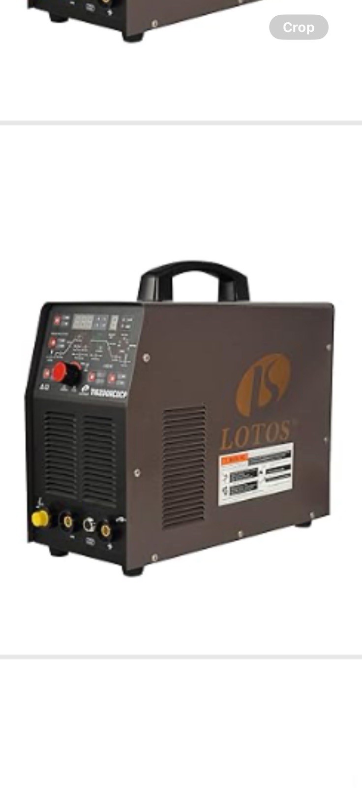 TIG200ACDCP 200A AC/DC Pulse Aluminum TIG/STICK ARC Welder with Digital Control