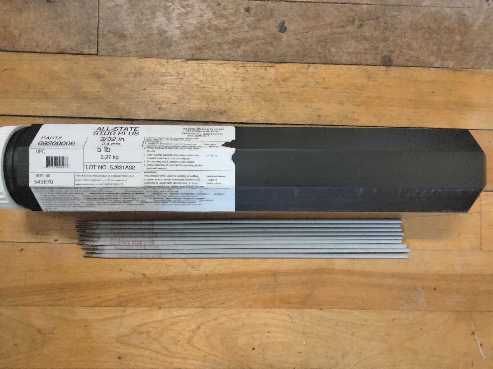 Welding Rods – ALL-STATE 69200006 ACDC Reverse 3/32″ x 12in, 5lbs