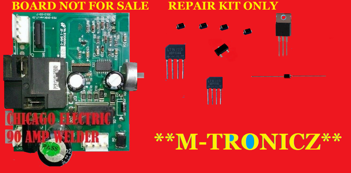 CRAFTSMAN FLUX CORE 135 WIRE FEED WELDER MIG-ZKB ver:7.2 ** REPAIR KIT**