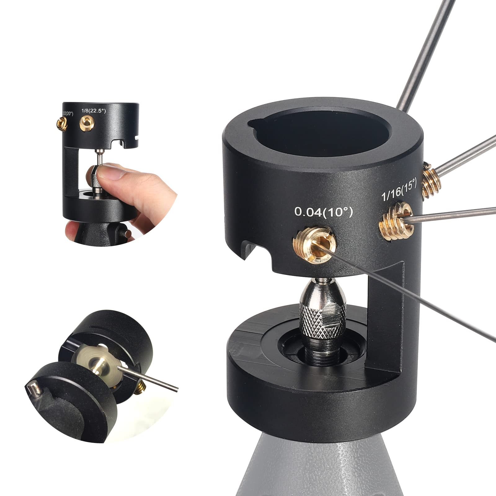 ALUMINUM Tungsten Electrode Sharpener Grinder TIG Welding Tool Single Column …