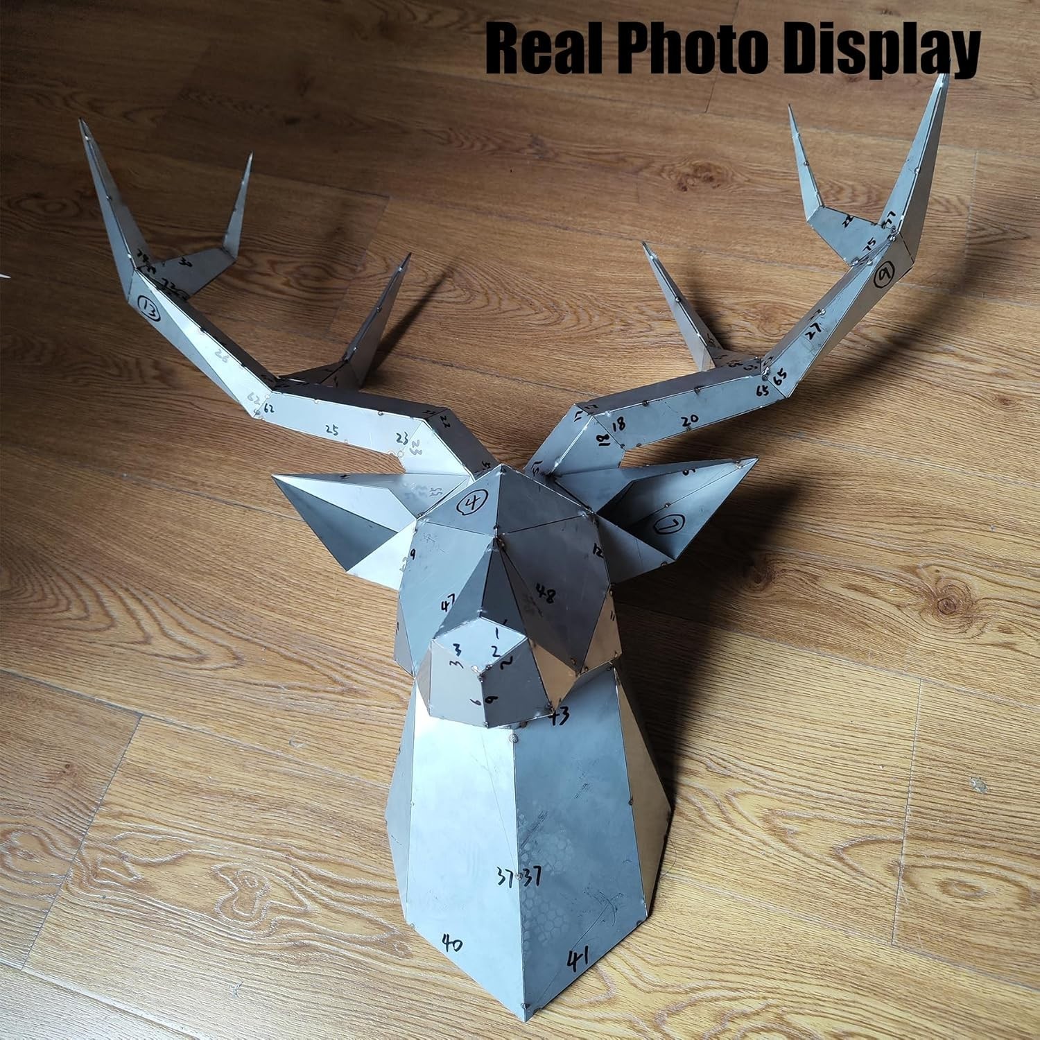 DIY Deer Head Welding Project Precision 201 Stainless Steel for Skill Building-