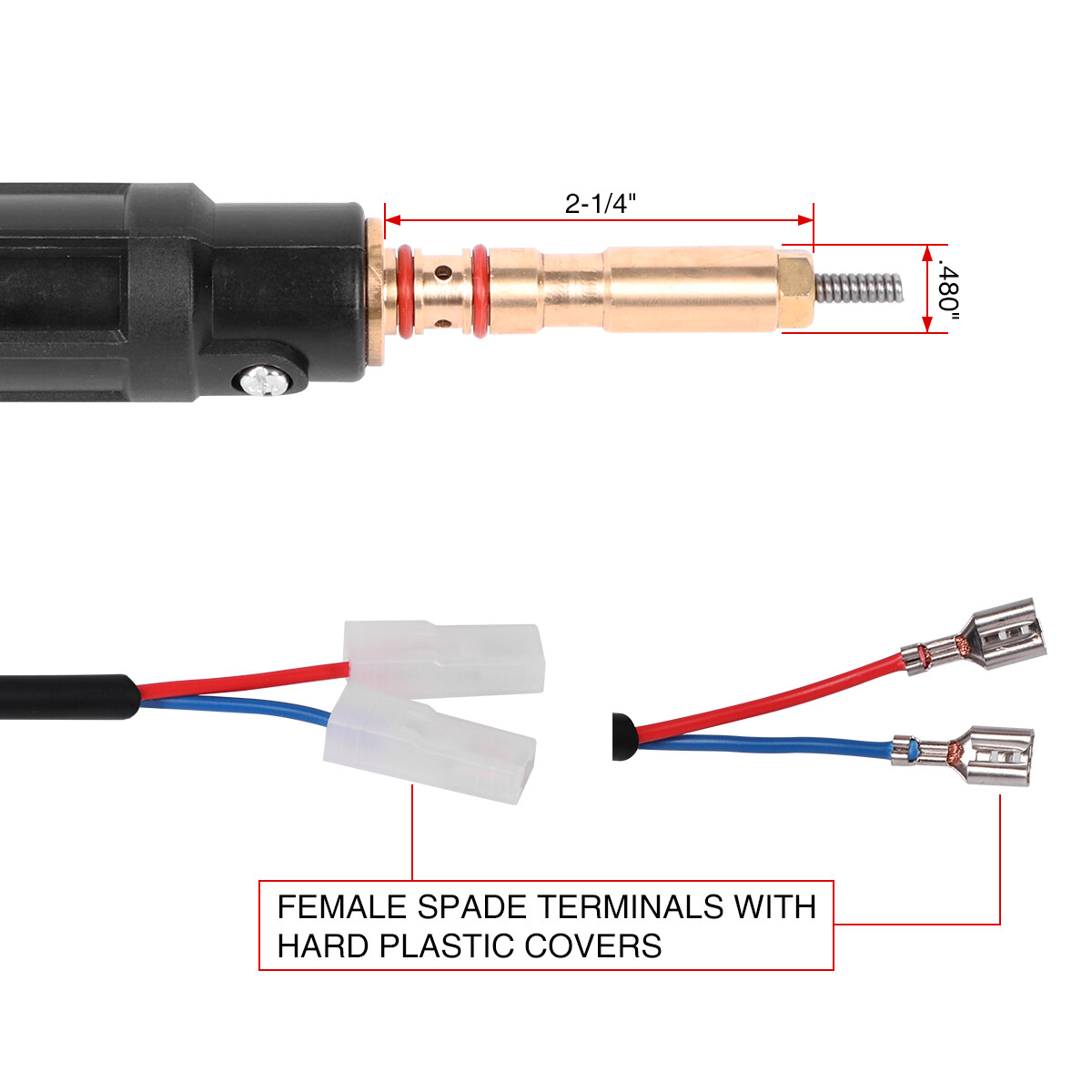 10′ 100A MIG WELDING GUN TORCH Replacement for Hobart Handler H100S2-10 245924