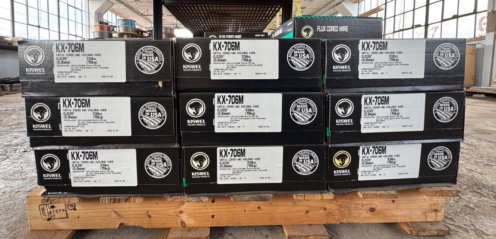 Kiswel Welding Products – KX-706M 0.035″ 33LB Spools